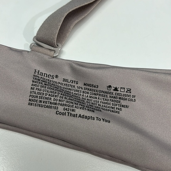 Hanes NWT Comfortflex Fit Dreamwire Seamless Cup T Shirt Bra XXXL‎ - Picture 9 of 11